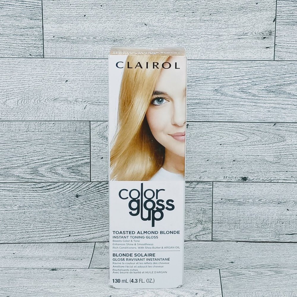 Clairol Color Gloss Up Temporary Hair Dye, Toasted Almond Blonde Hair Color
